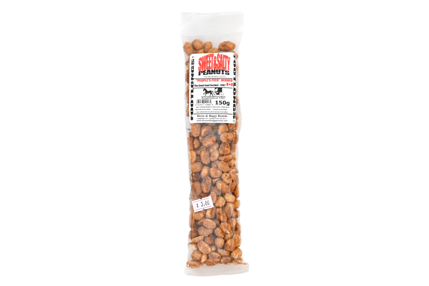 Sweet and Salty Peanuts - Horse and Buggy