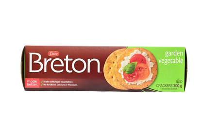 Breton Garden Vegetable Crackers - 200g