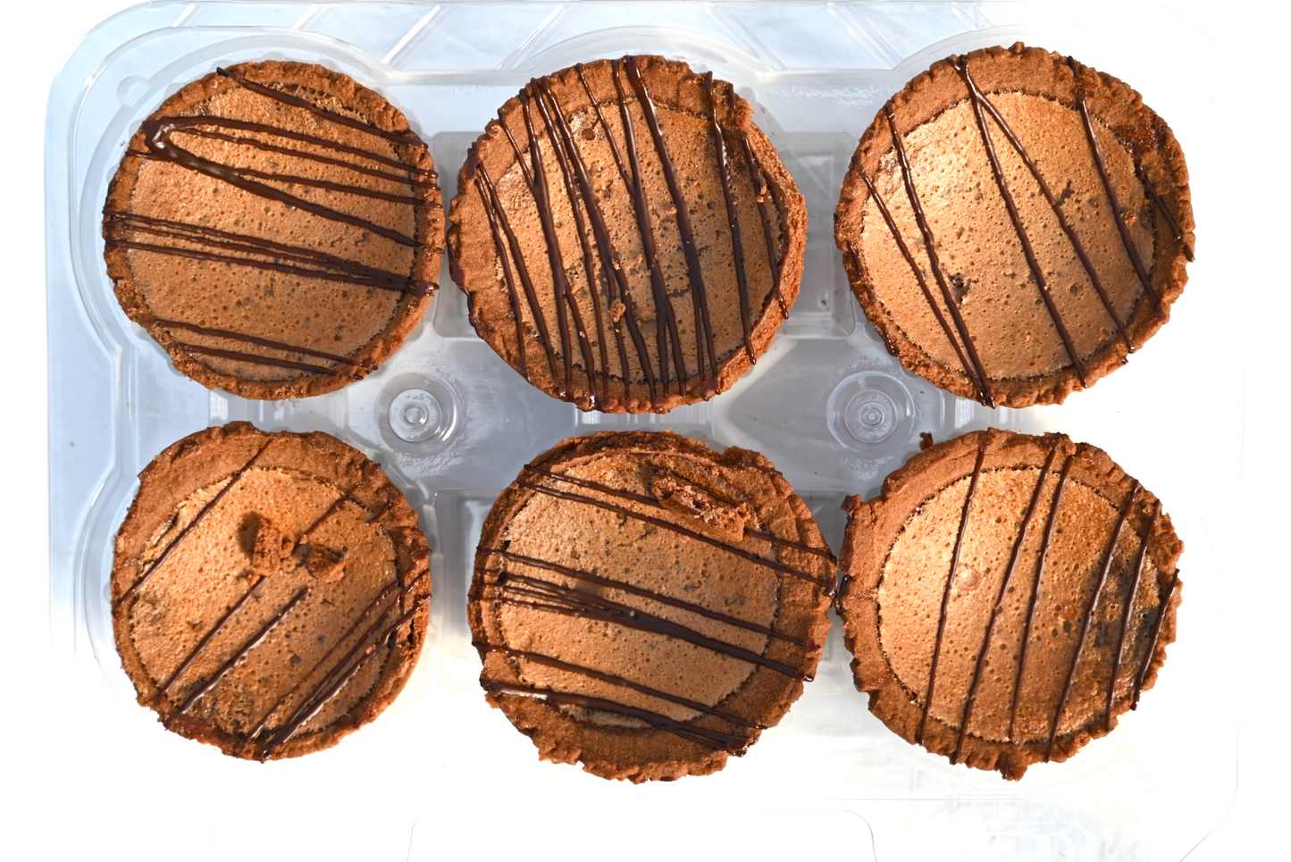 Homemade Chocolate Butter Tarts - 6 Pack - Frozen