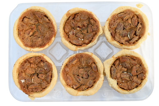 Homemade Pecan Butter Tarts - 6 pack