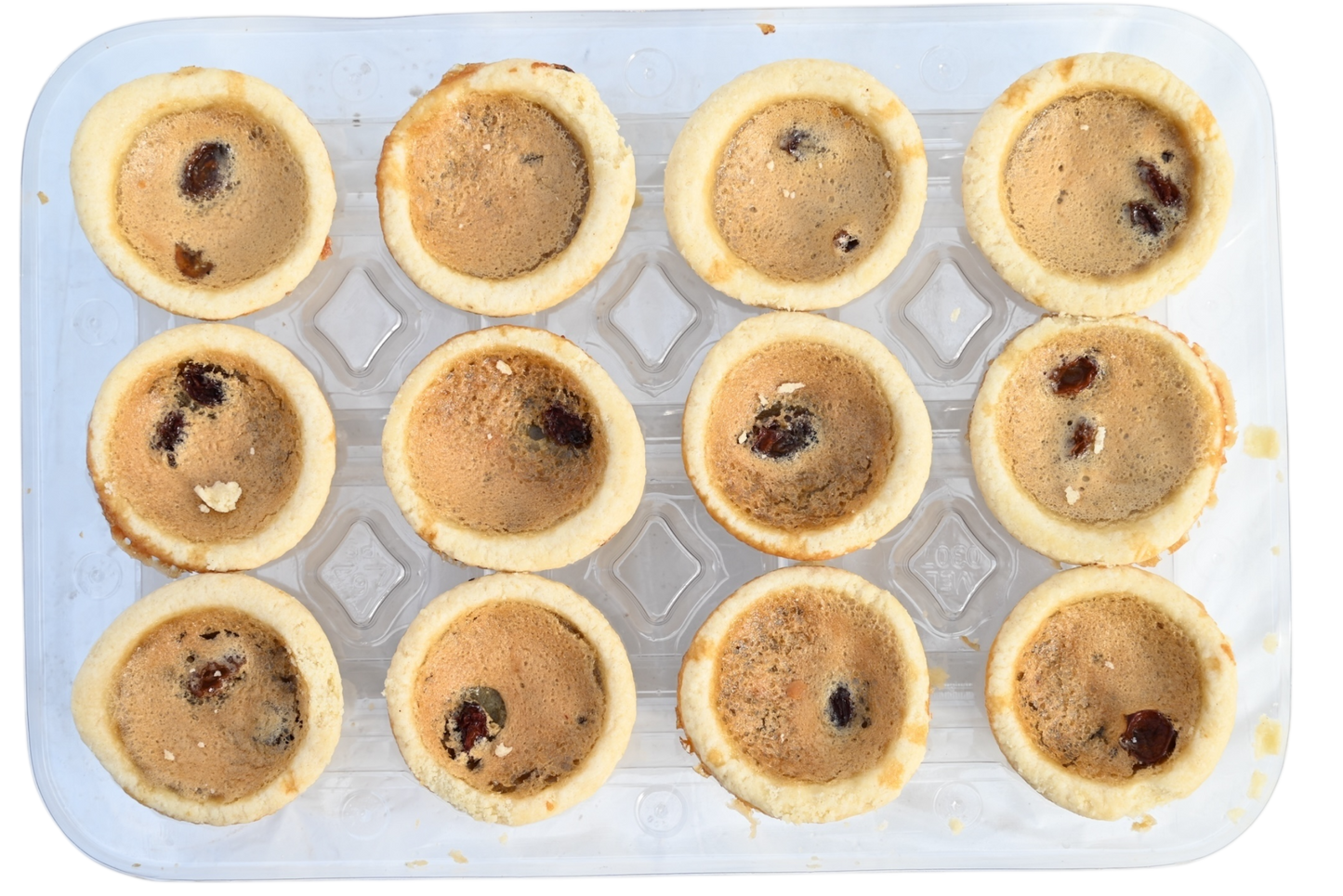 Homemade Mini Raisin Butter Tarts - 12 Pack - Frozen