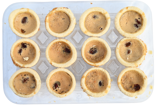 Homemade Mini Raisin Butter Tarts - 12 Pack - Frozen