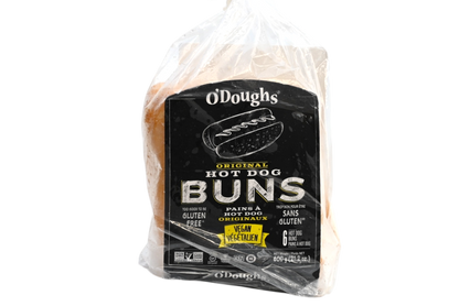 O'Doughs Gluten Free Deluxe Hot Dog Buns - 600g - Frozen