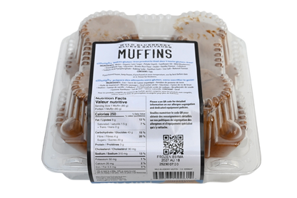 O'Doughs Gluten Free Wild Blueberry Muffins - 300g - Frozen