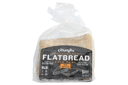 O'Doughs Gluten Free multigrain Flatbreads - 405g - Frozen
