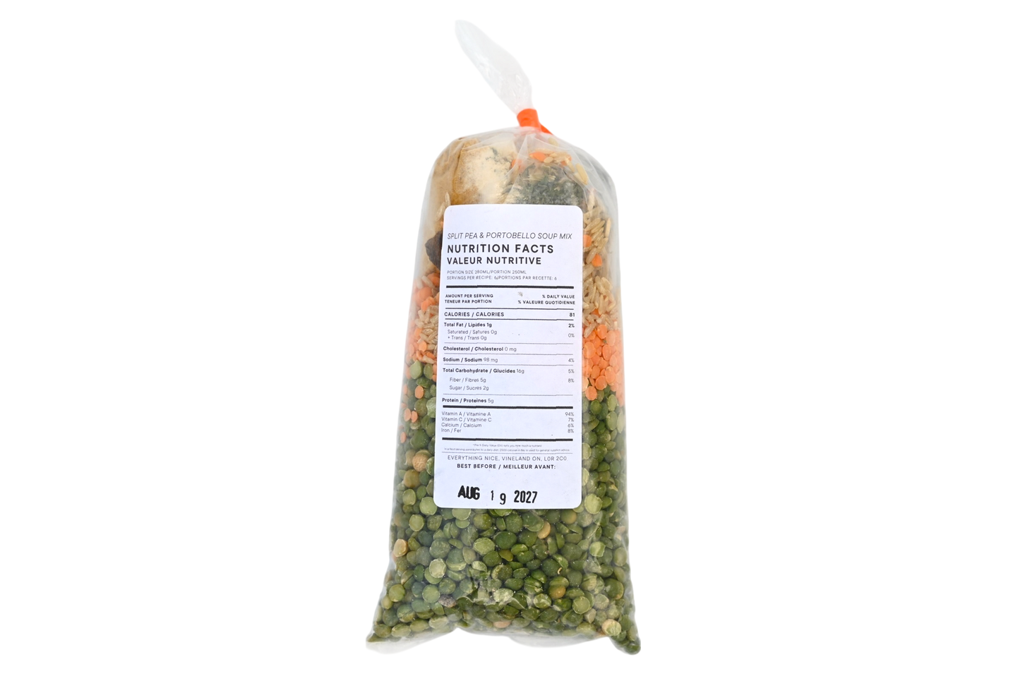 Dried Soup Mixes