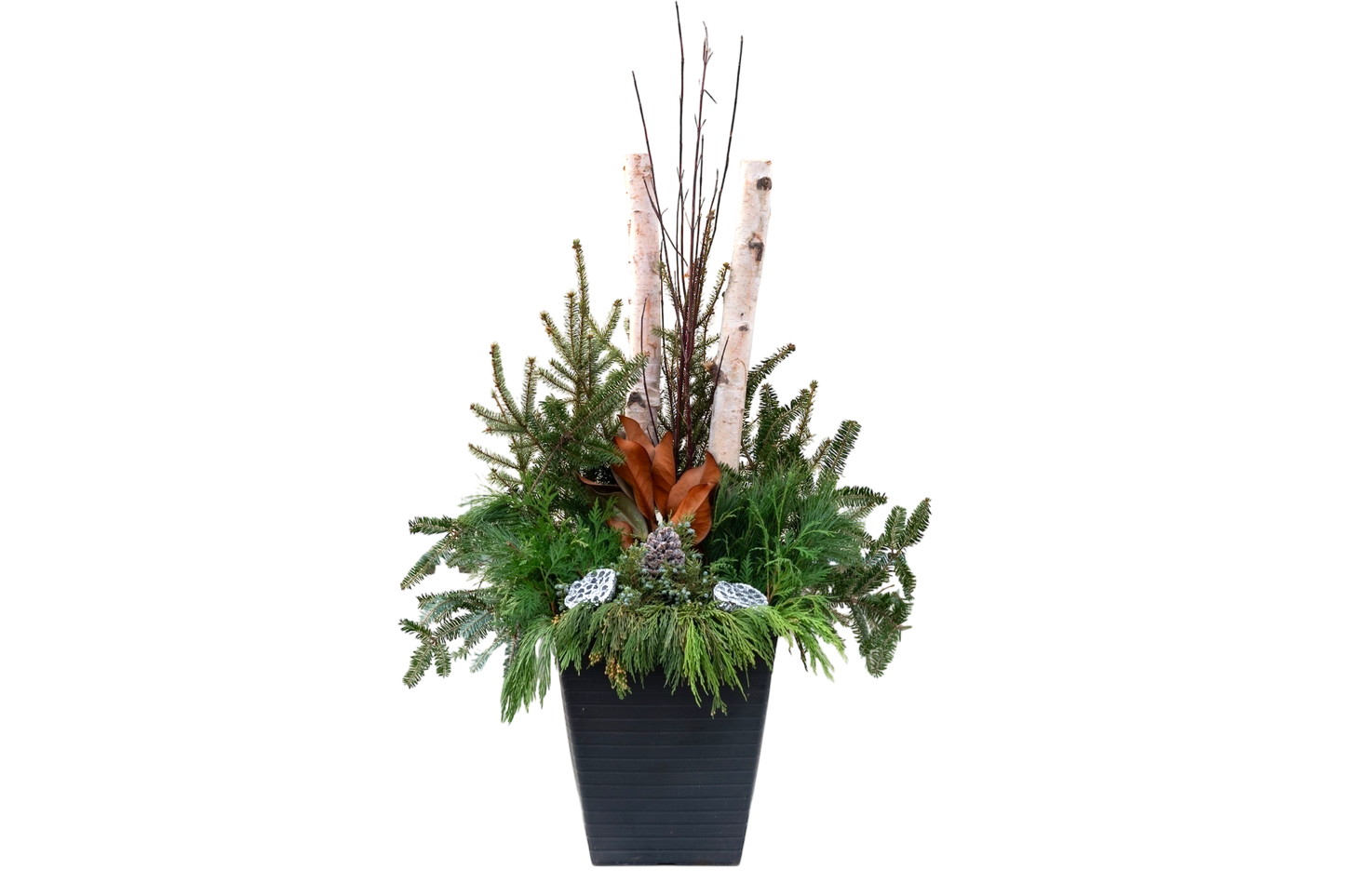 16" Christmas Tall Urn