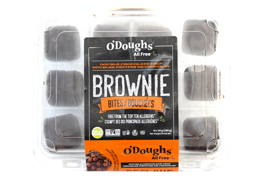 Double Chocolate Chip Brownie Bites - ALLFree - 288g - Frozen