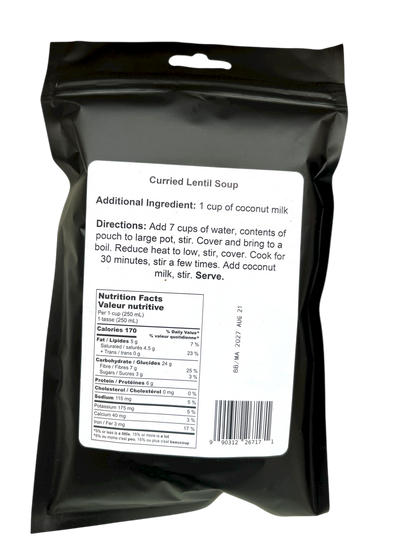 Curried Lentil Soup Mix