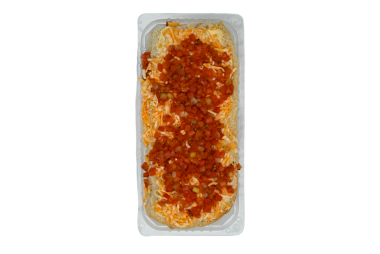 Homemade Garlic Bread with Cheese and Bruschetta