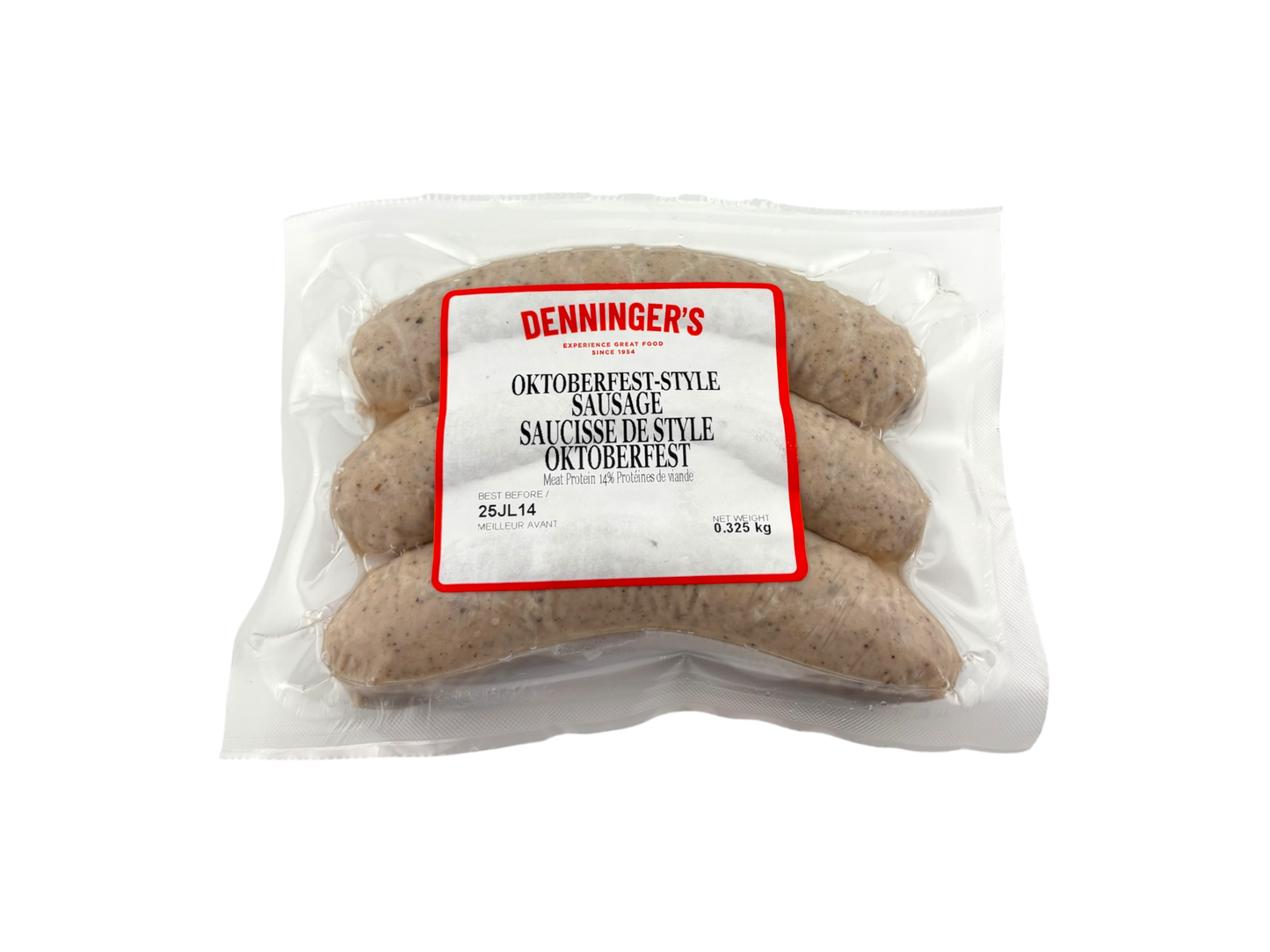 Denninger's Oktoberfest-Style Sausages - 325g - Frozen