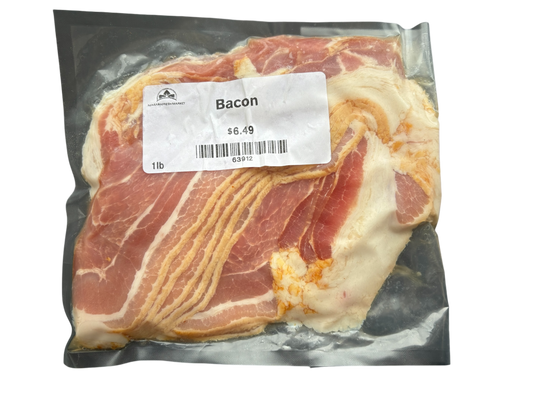 1 lb Sliced Bacon - Frozen