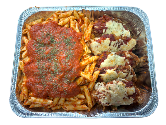 Chicken Parmesan and Pasta