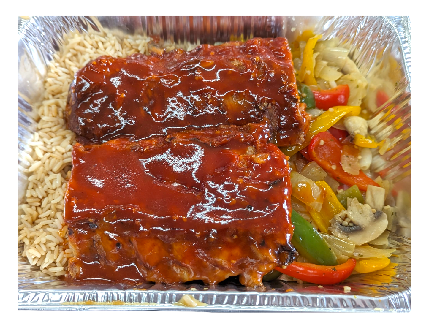 Ribs, Rice and Vegetables -1800g