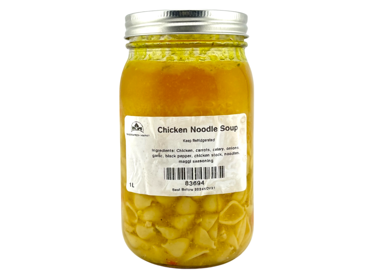 Homemade Chicken Noodle Soup - 1L