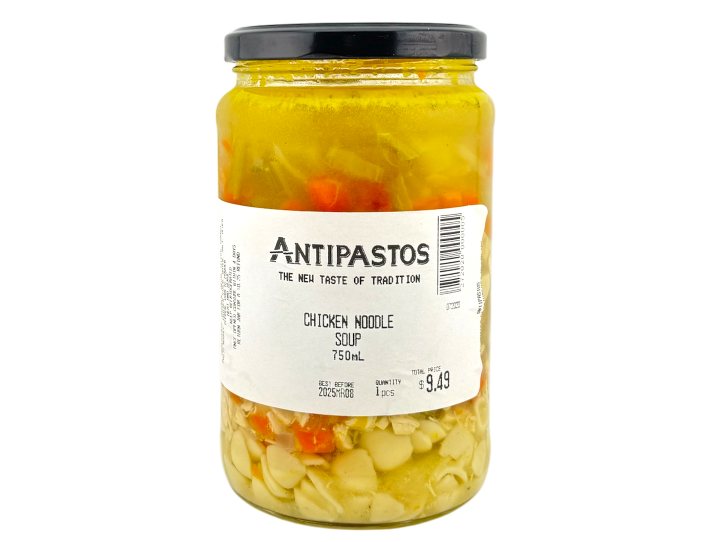 Chicken Noodle Soup 750mL- Antipastos