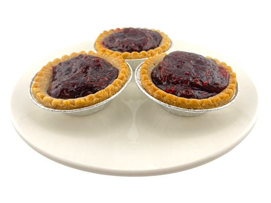 Homemade Raspberry Tarts - 6 pack