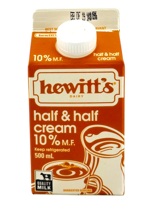 Hewitt's Half and Half - 500mL