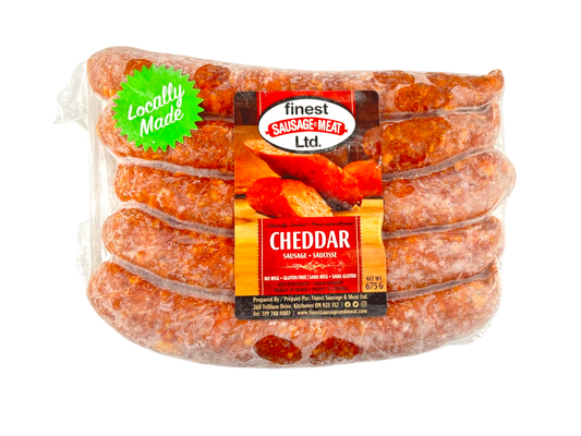 Cheddar Smoked Sausage - 5 pack - 675g - Frozen