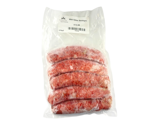 Mild Italian Sausage - Frozen