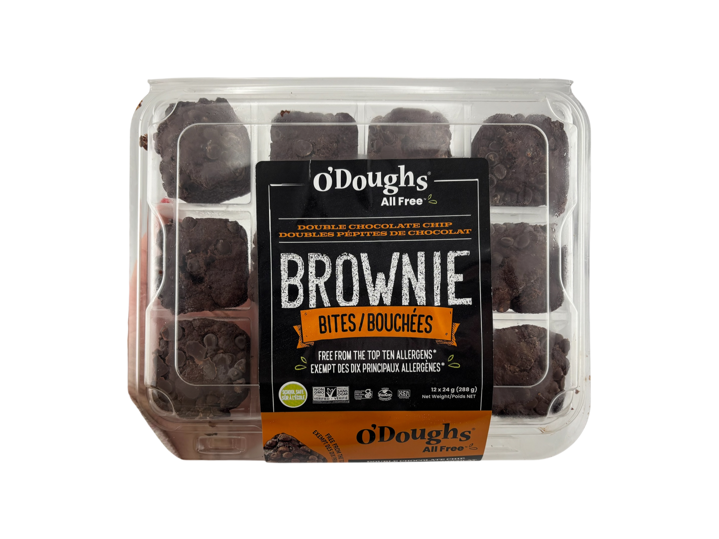 Double Chocolate Chip Brownie Bites - ALLFree - 288g