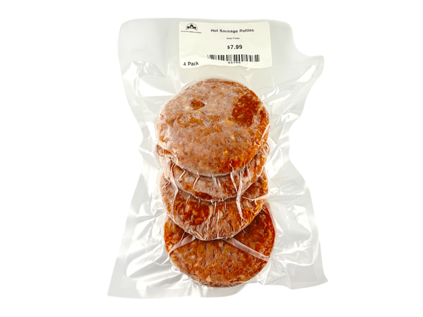 Hot Italian Sausage Patties (4 pack)