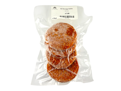 Hot Italian Sausage Patties (4 pack)