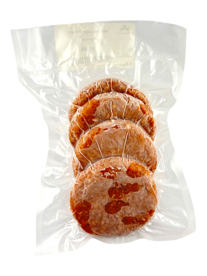 Hot Italian Sausage Patties (4 pack)