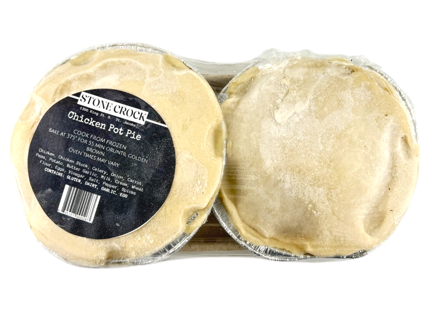 5" Chicken Pot Pie - 2 Pack - Frozen - Stone Crock Bakery