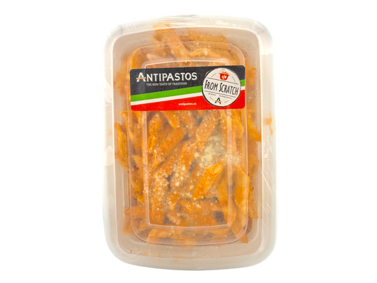 Penne in Vodka Rosé- Antipastos