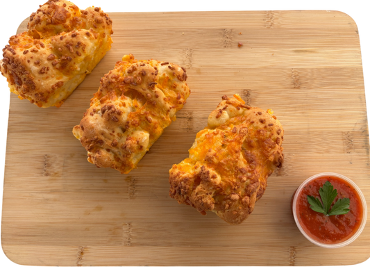 Homemade Mini Hot Pepper Cheese Bread - 3 Pack