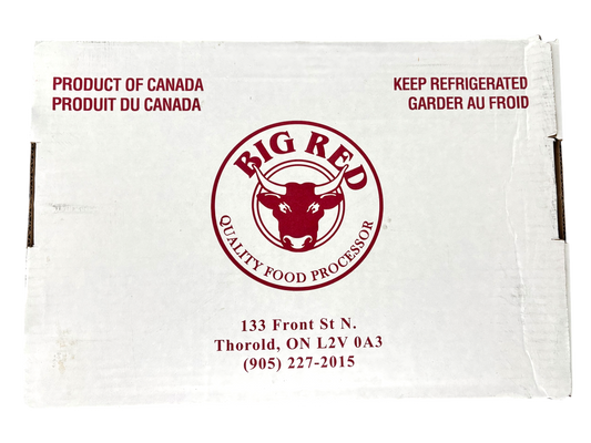 Big Red Breakfast Sausage - 11 lbs (about 130 pieces)