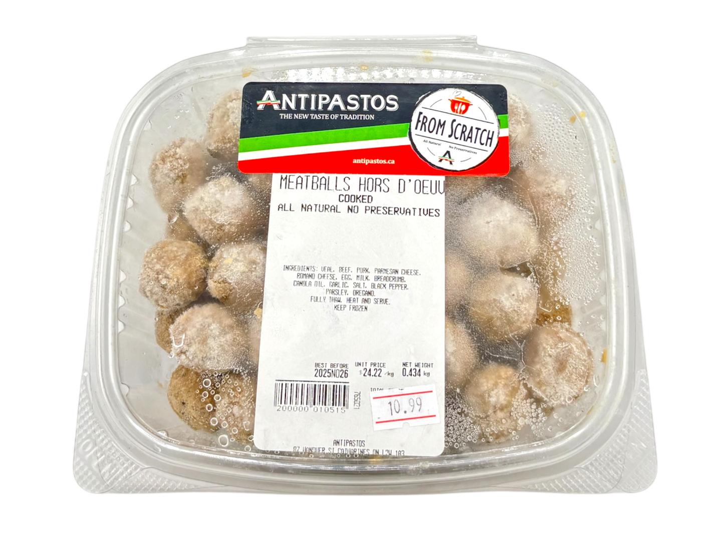 Meatballs Hors d'oeuvres -Antipastos