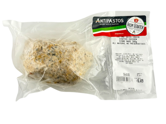 Antipastos Ham and Swiss Cheese Stuffed Chicken - 200g - frozen