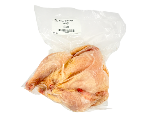 Whole Fryer Chicken - Frozen