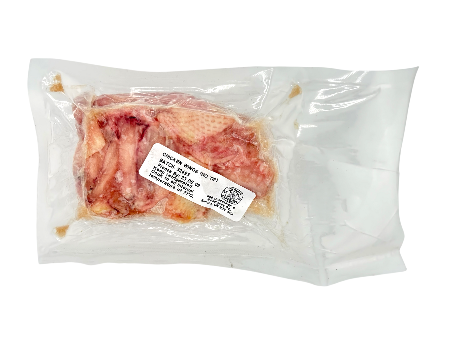 No Tip Chicken Wings - Frozen - VG Meats