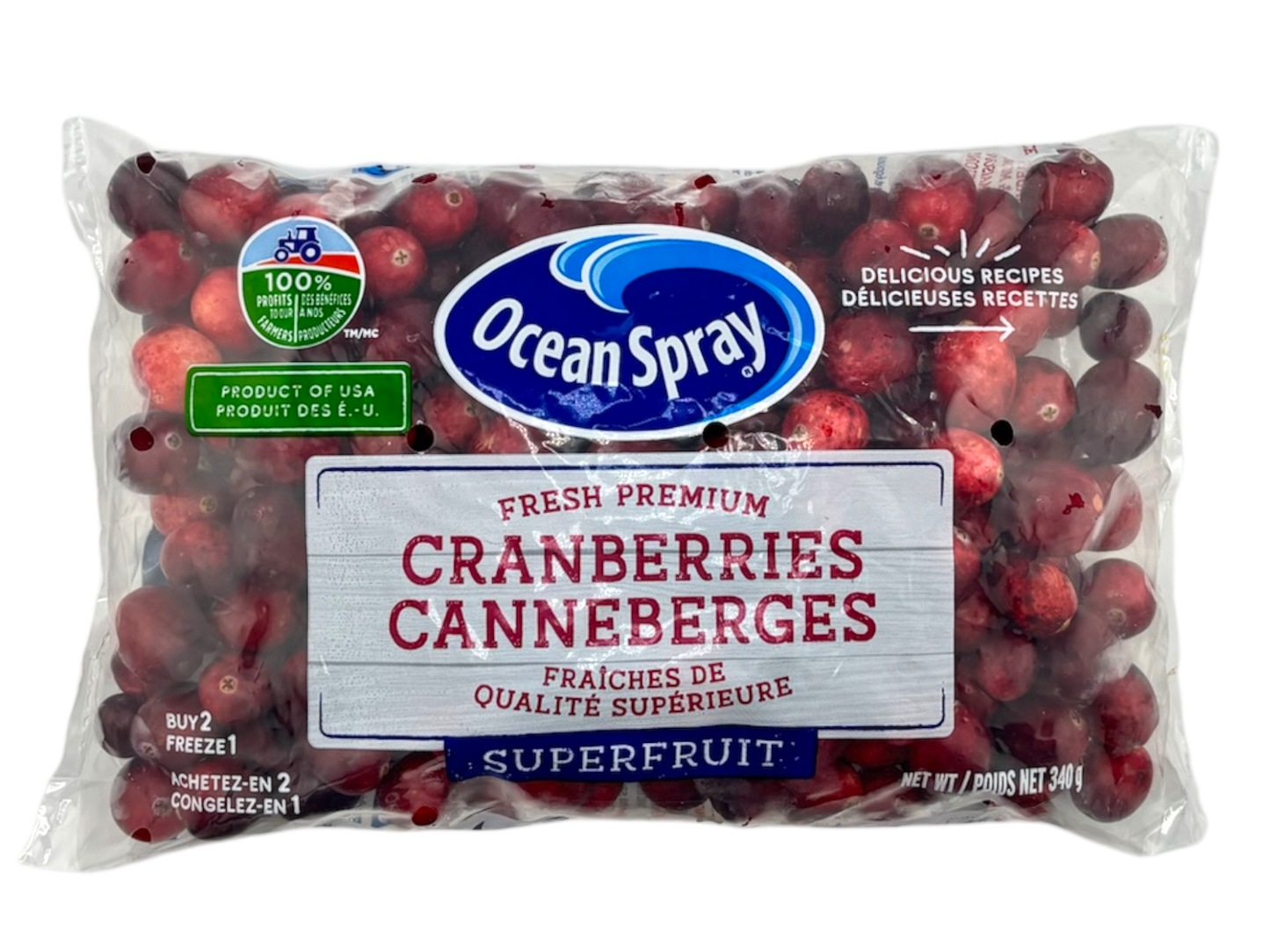 Cranberries - 12oz Bag