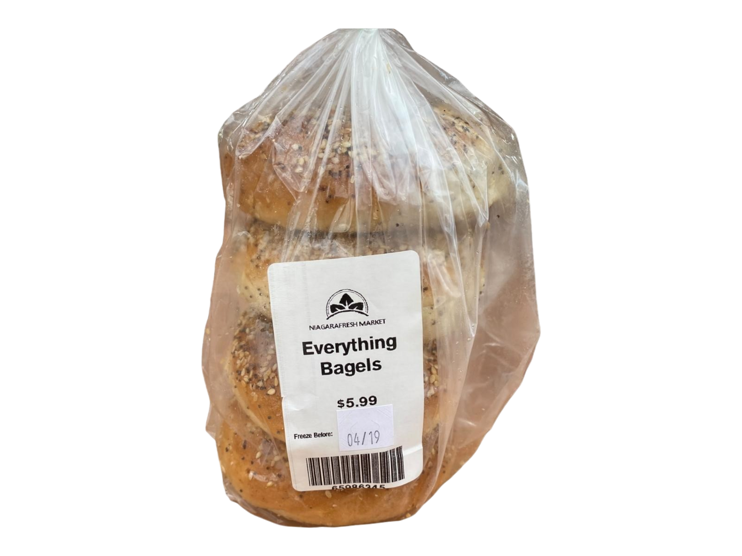 Homemade Everything Bagels - 4 Pack