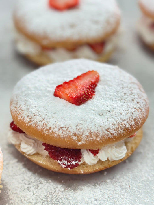 Homemade Strawberry Dream Donut