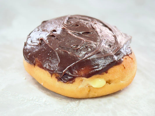 Homemade Boston Cream Donut