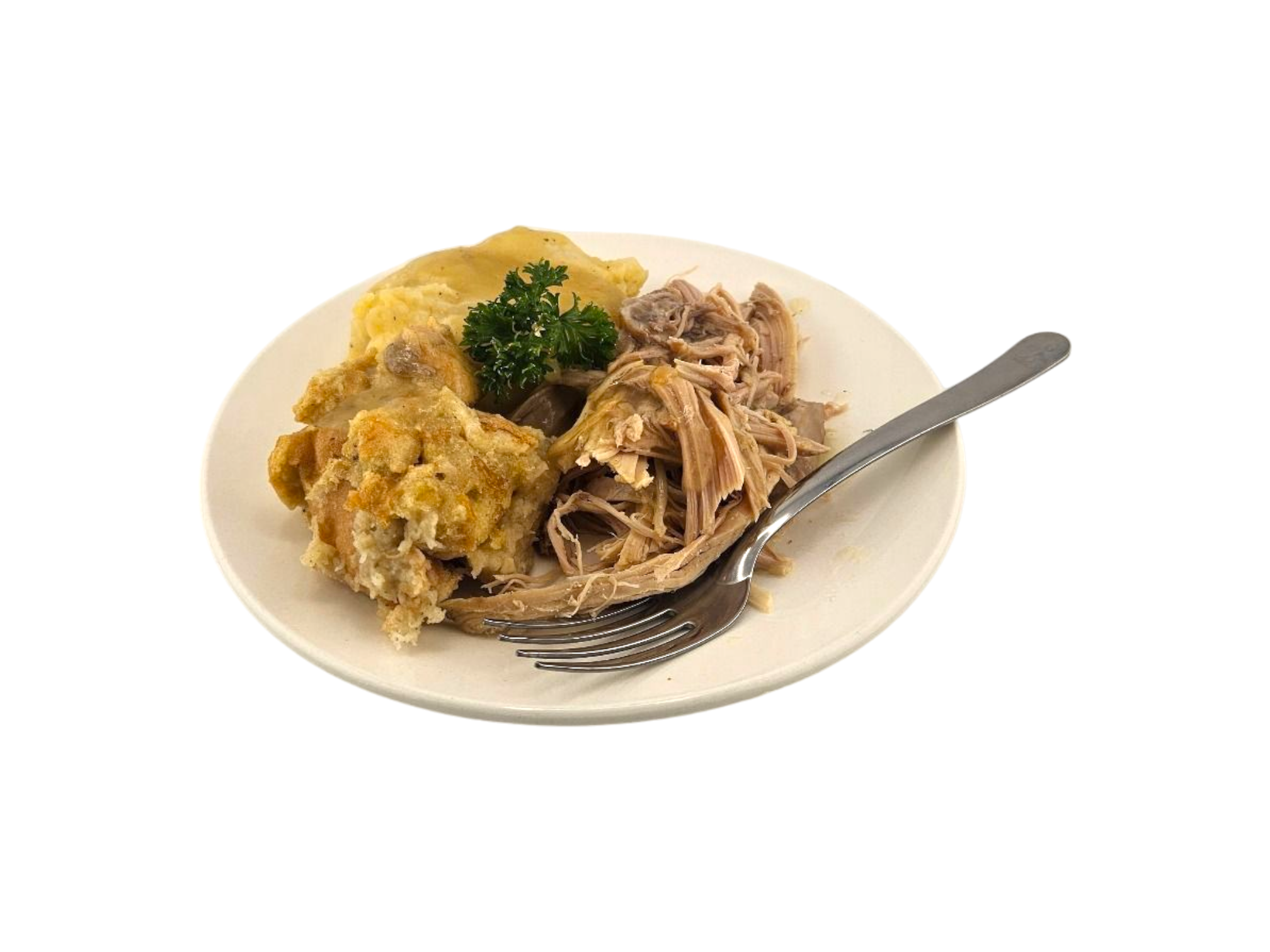 Turkey, Stuffing, and Mashed Potatoes