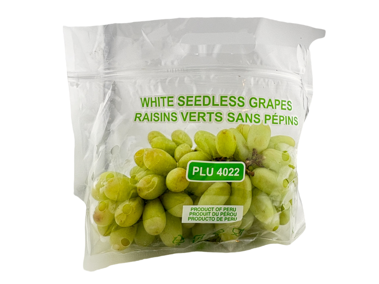 Green Seedless Grapes - 2lbs