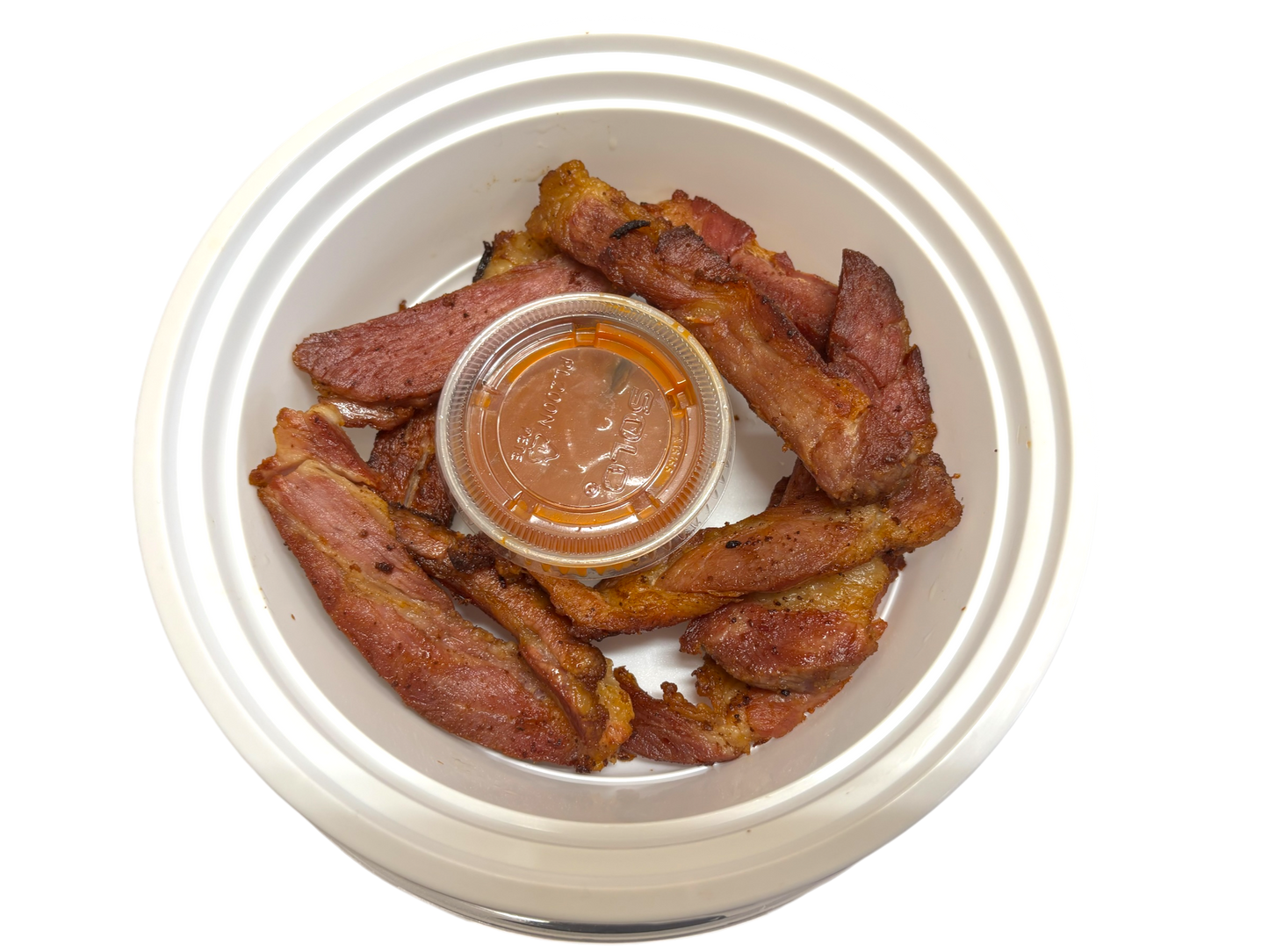 Pork Strips with Dipping Sauce