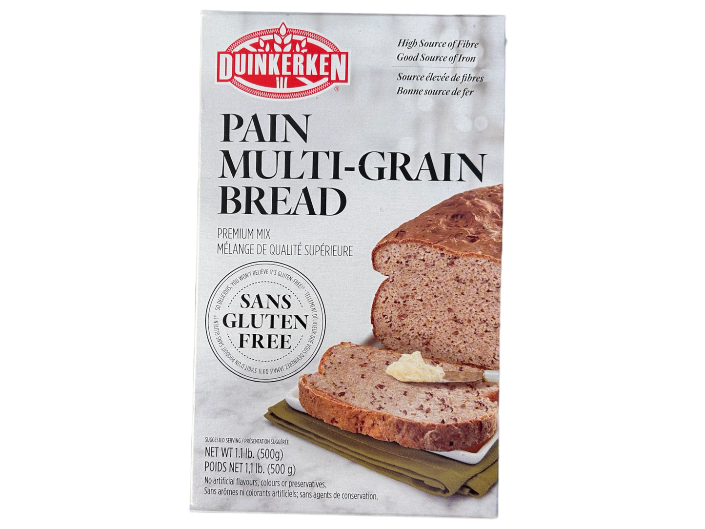 Plain multi-grain bread- Duinkerken - 500g