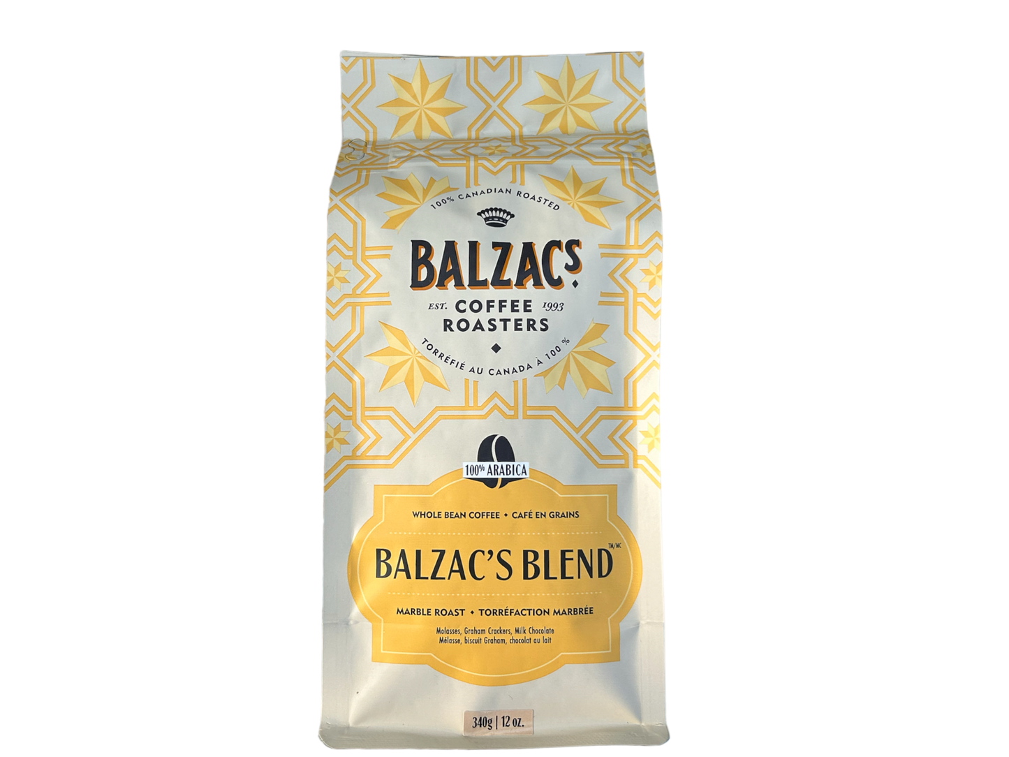 Balzacs blend- marble roast - whole beans