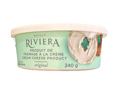 Riviera original cream cheese 240g