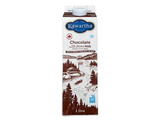 Kawartha chocolate milk 1 litre