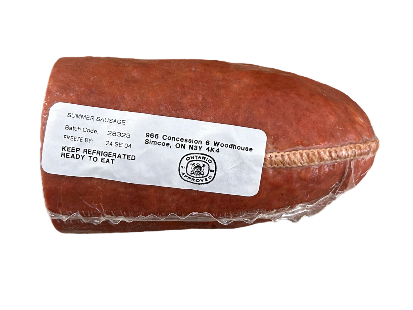 Summer Sausage - VG meats