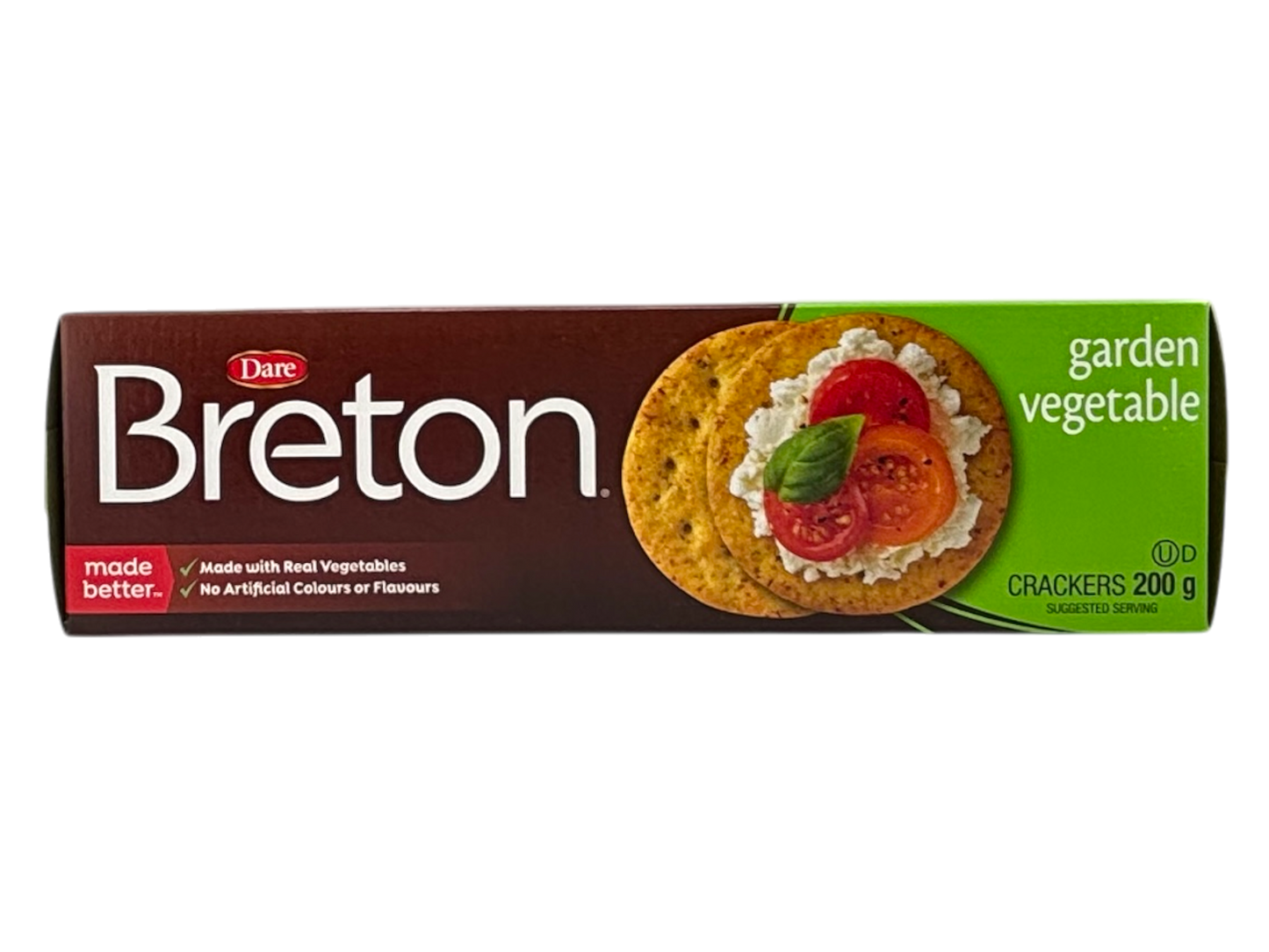 Breton Garden Vegetable Crackers - 200g