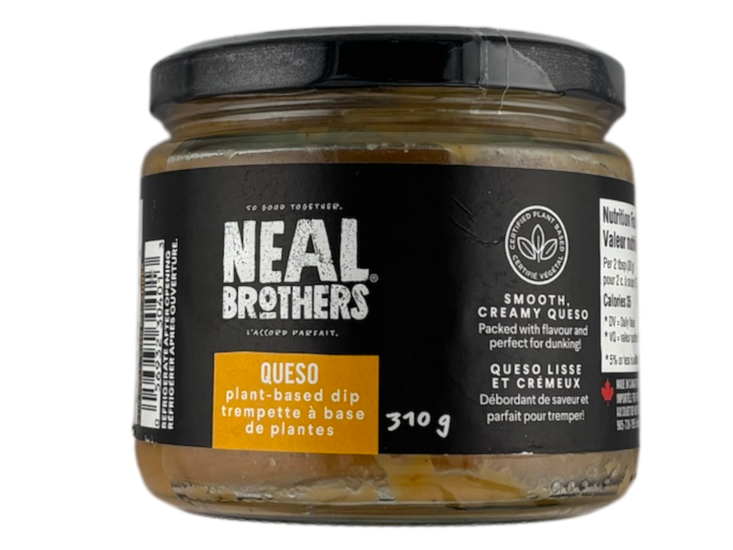 Neal Brothers Queso Plant Based Dip